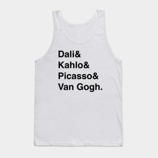 Famous artists list Tank Top